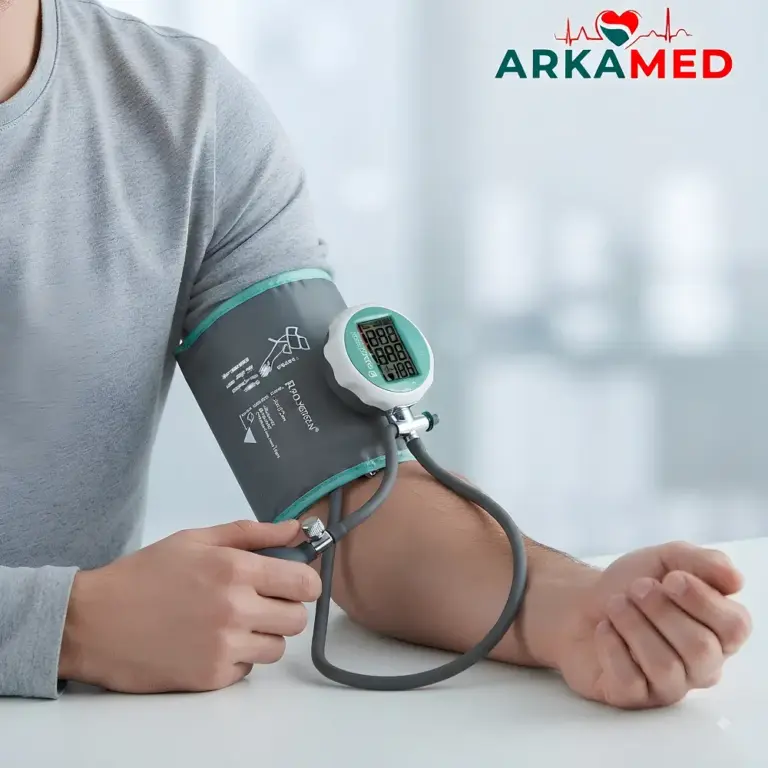 فشارسنج دیجیتال نیمه‌اتوماتیک